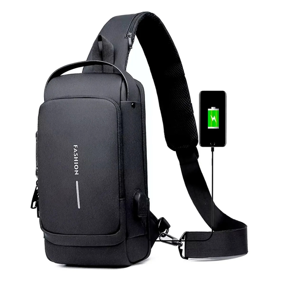 Mochila Segura USB Antirrobo